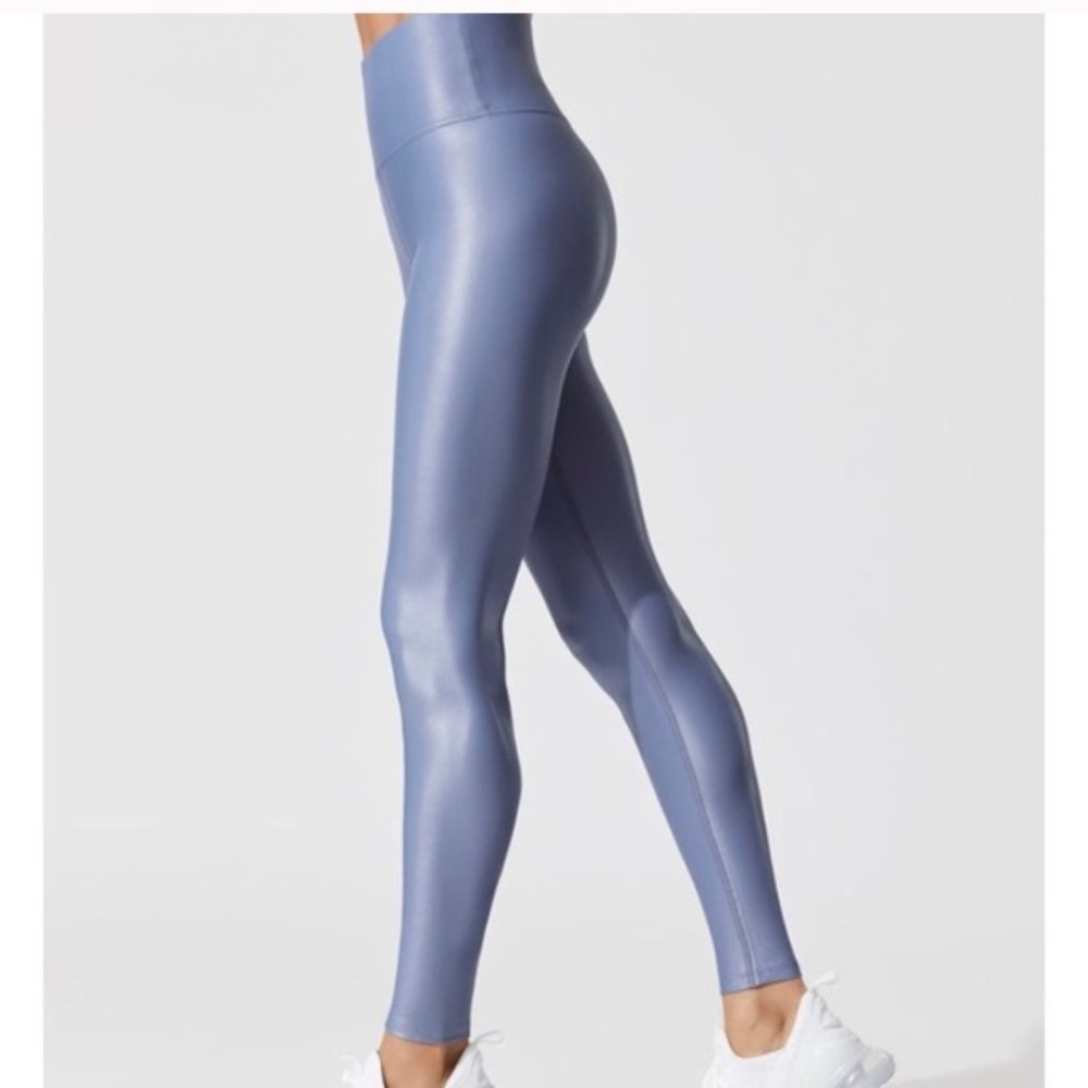 High Rise Full-Length Legging in Takara Shine